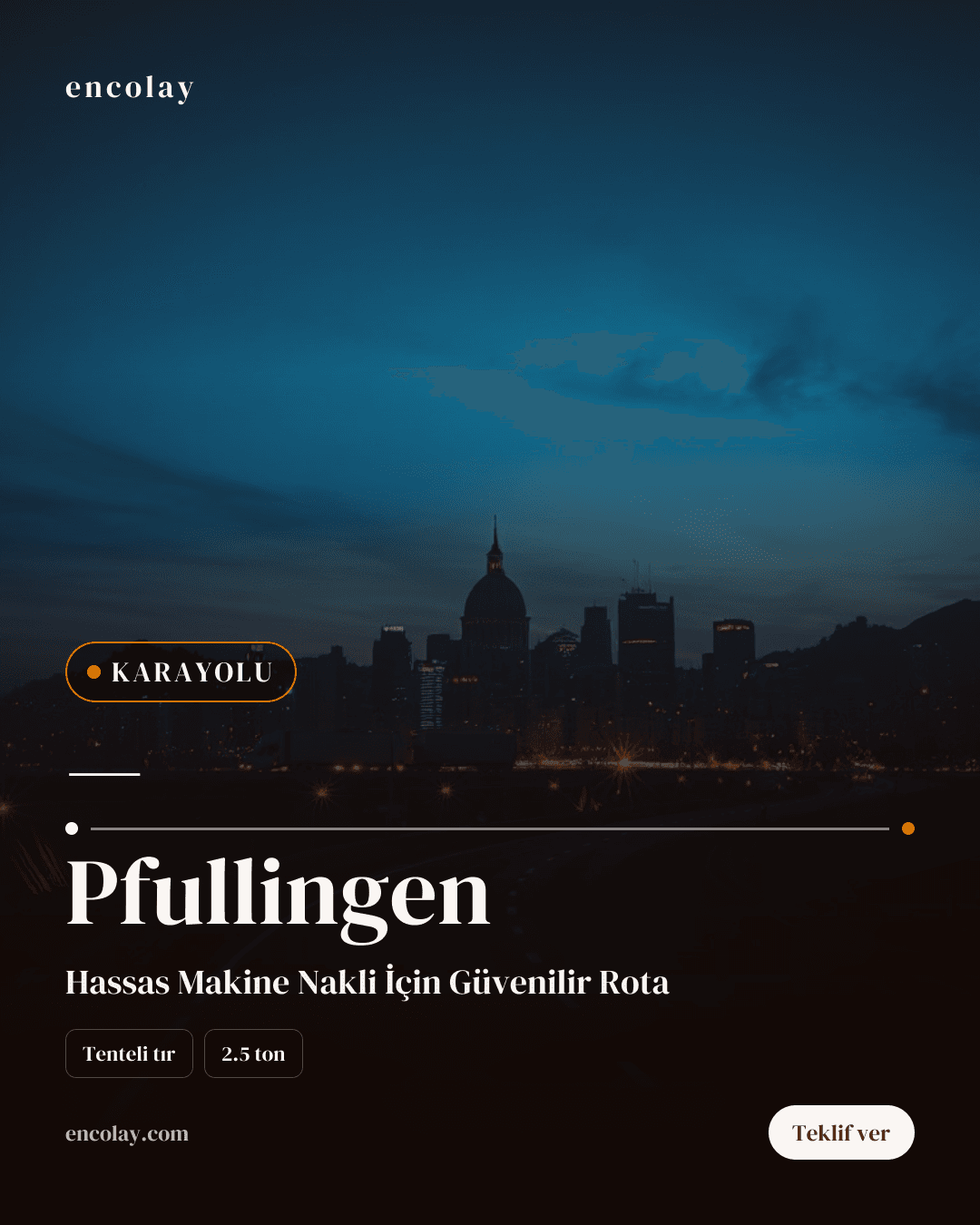 2.5 ton Makine — Pfullingen
