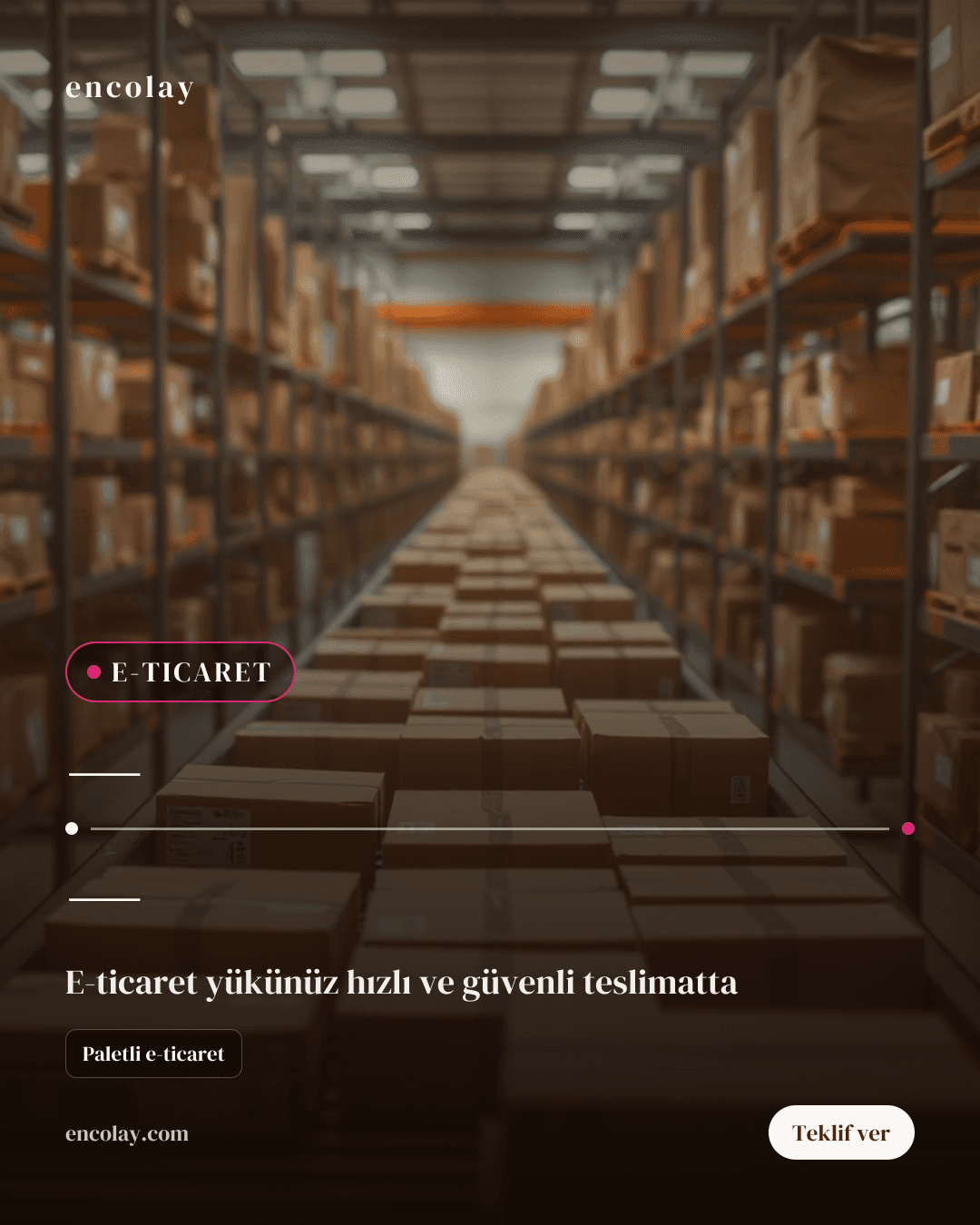 E-ticaret ürünleri karayolu taşıması