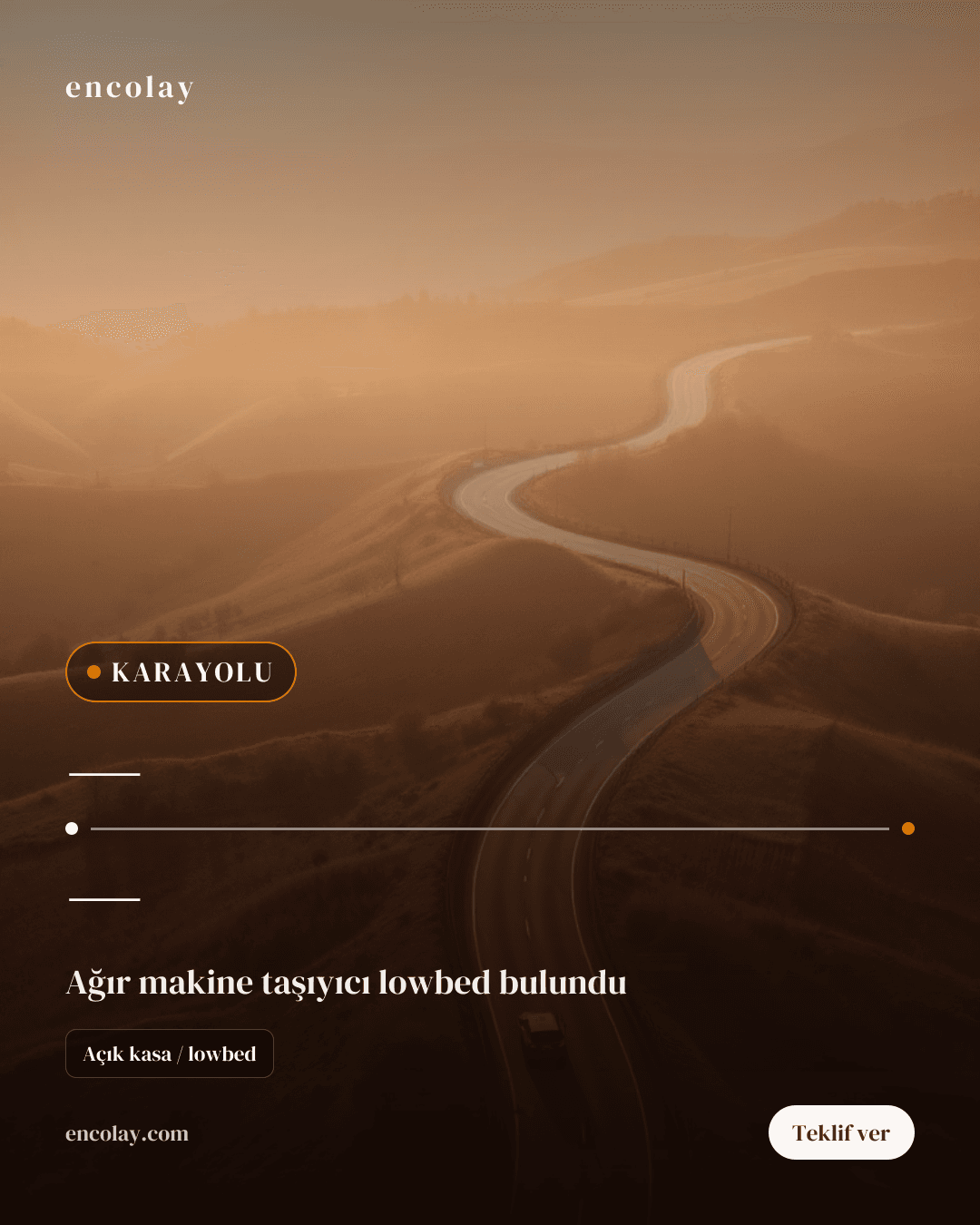 karayolu taşıma talebi