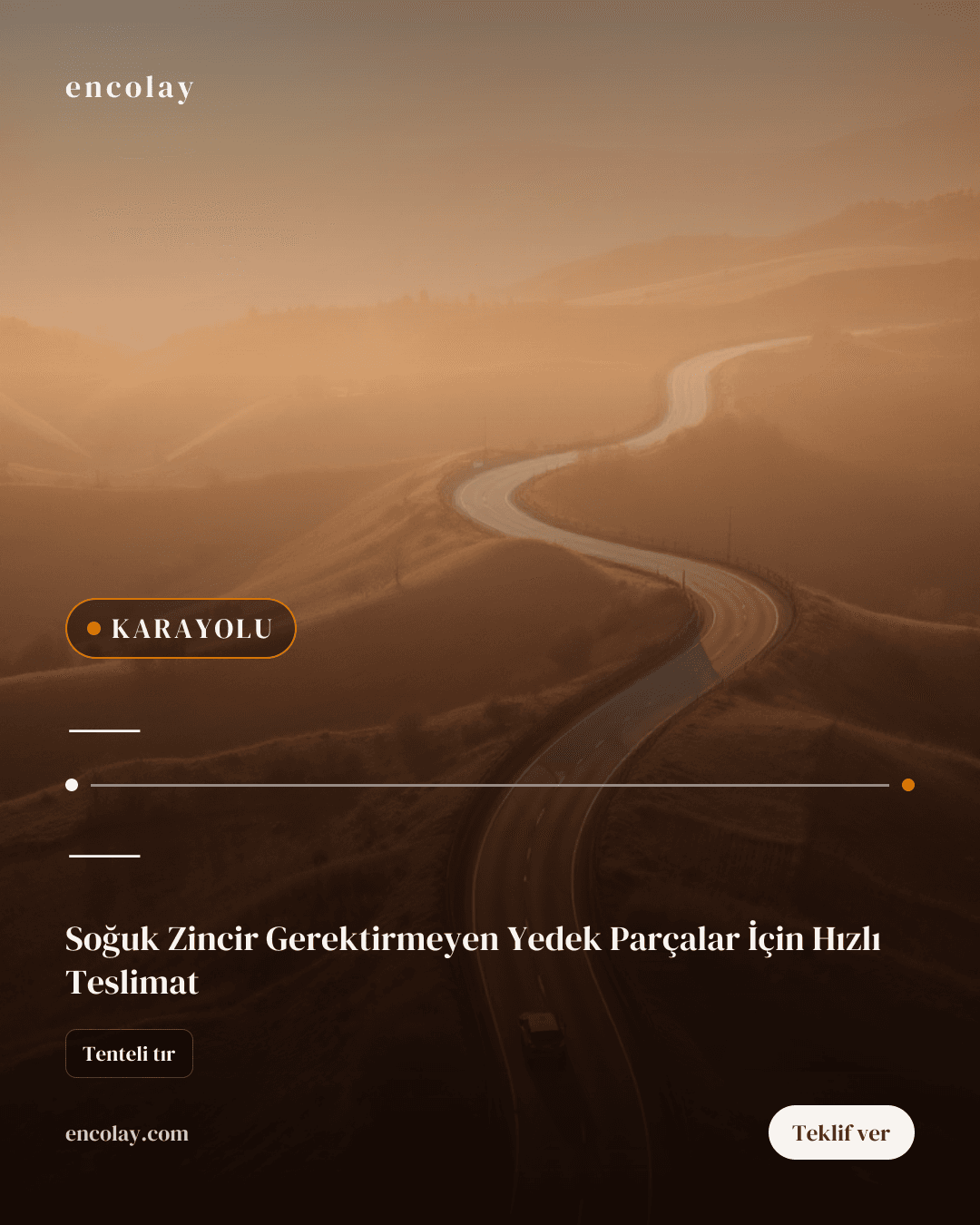 yedek parça için karayolu taşıma talebi