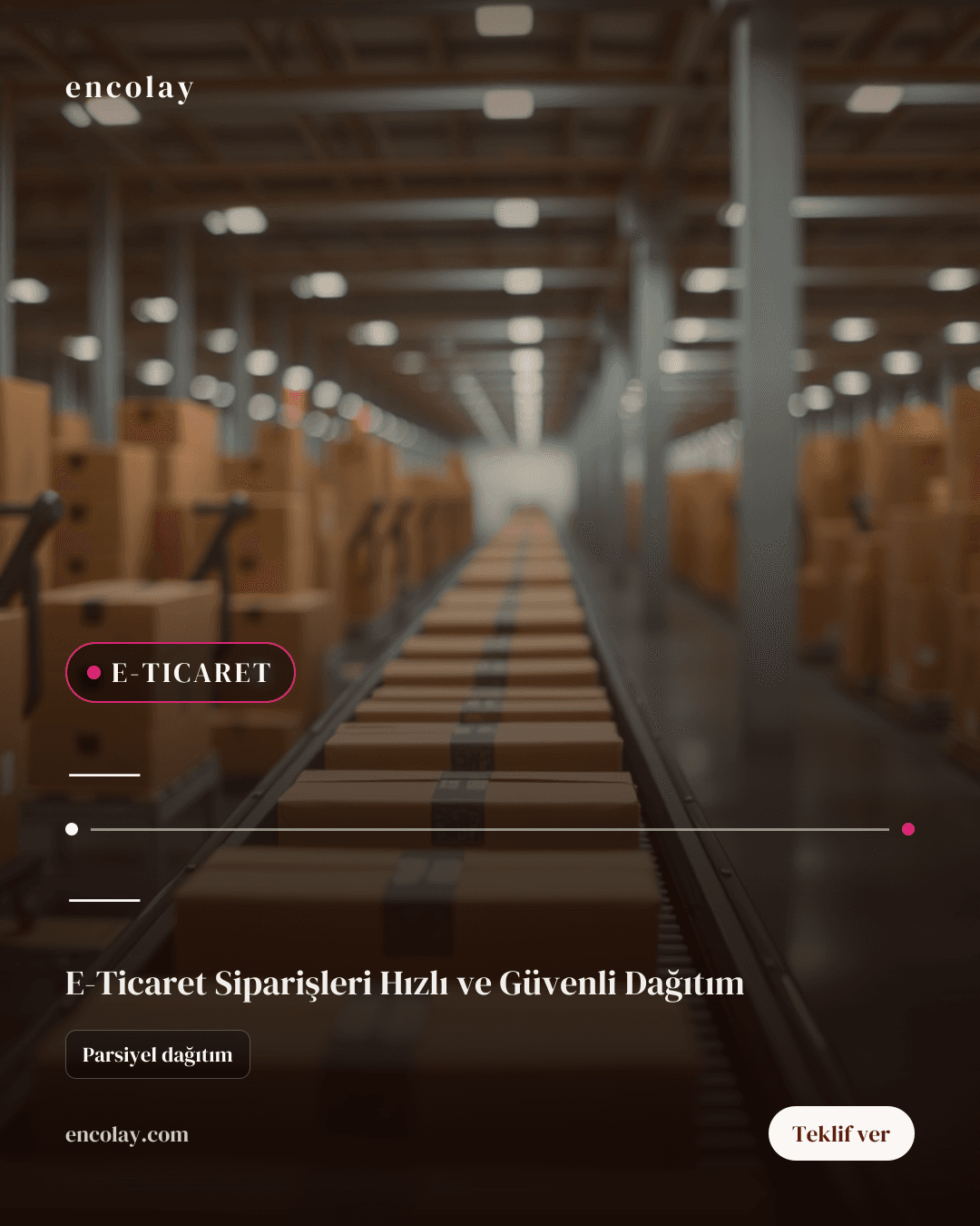 E-Ticaret Ürünleri için karayolu taşıma talebi