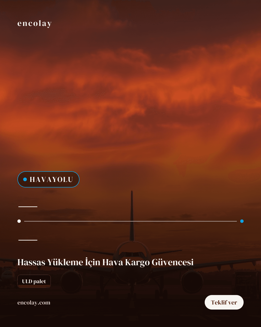 Açık araç (1360 model) için havayolu taşıma talebi