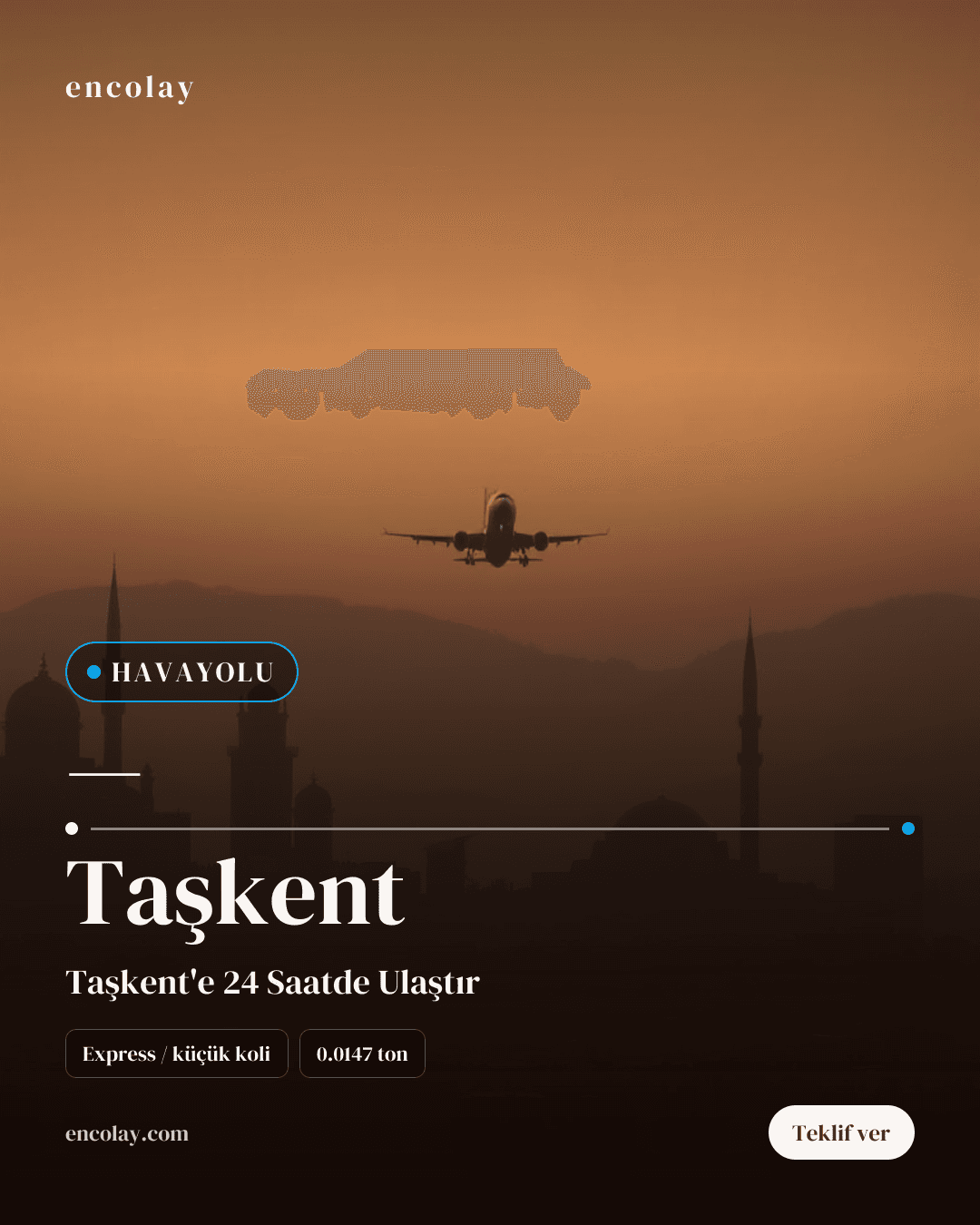 Taşkent · 0.0147 ton Koli