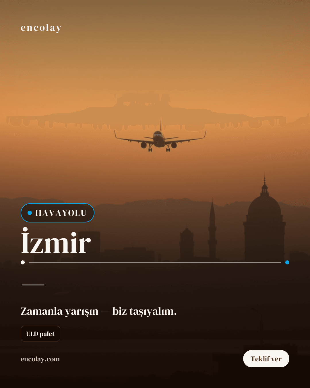 İzmir havayolu taşıma talebi