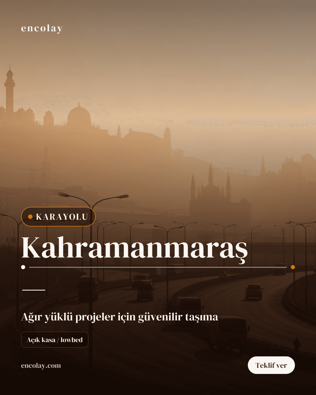 Kahramanmaraş · karayolu