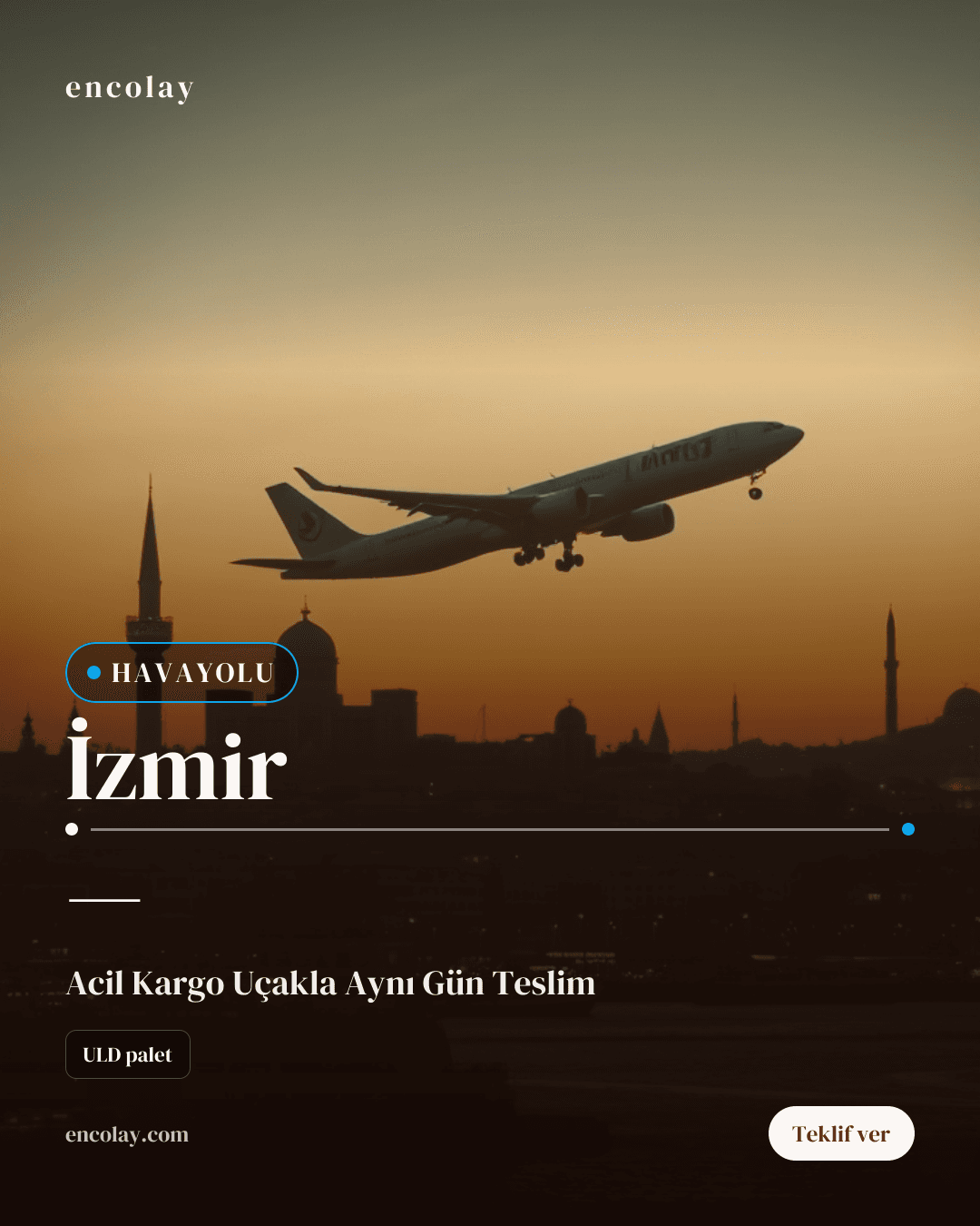 İzmir havayolu taşıma talebi