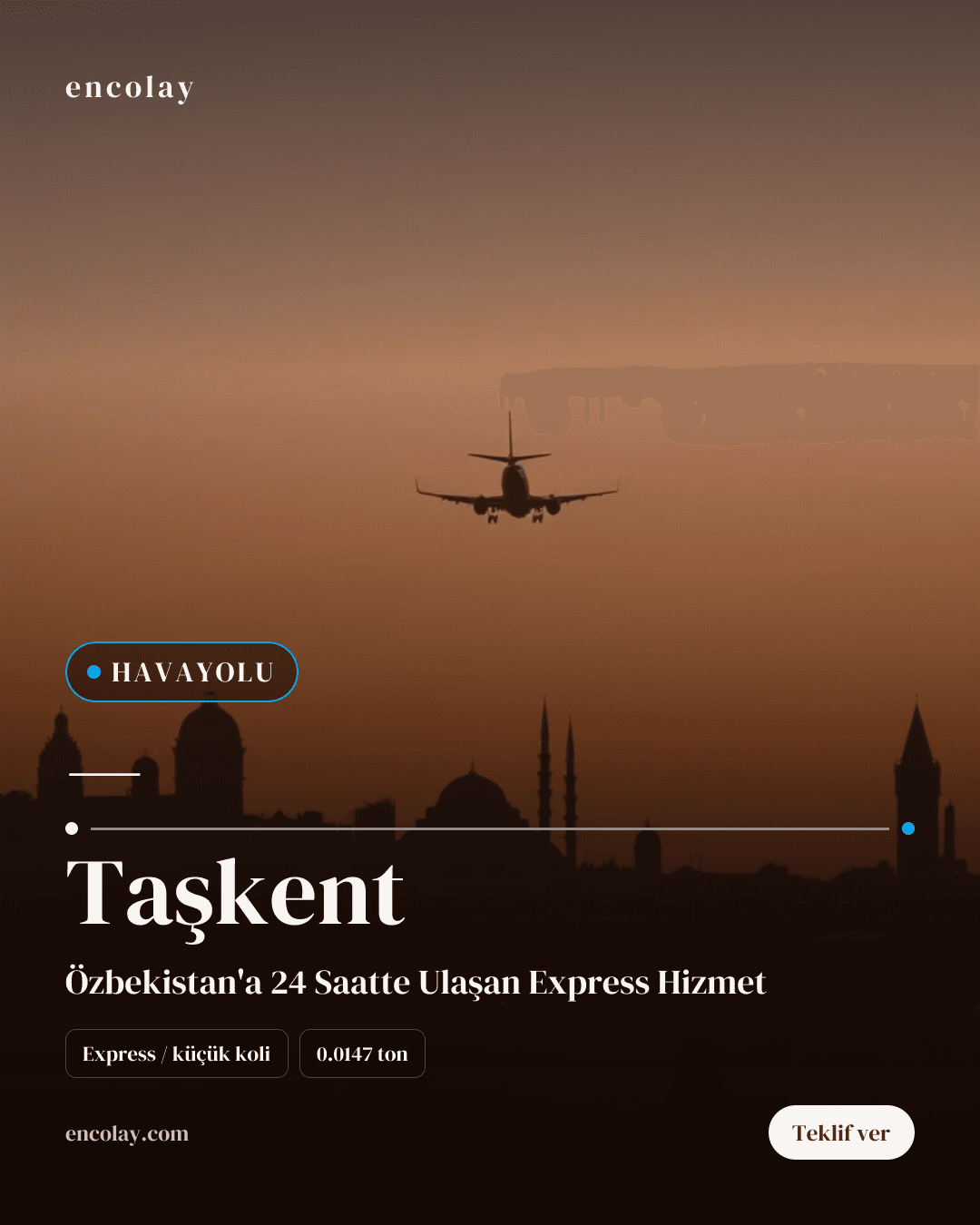 Taşkent · 0.0147 ton Koli