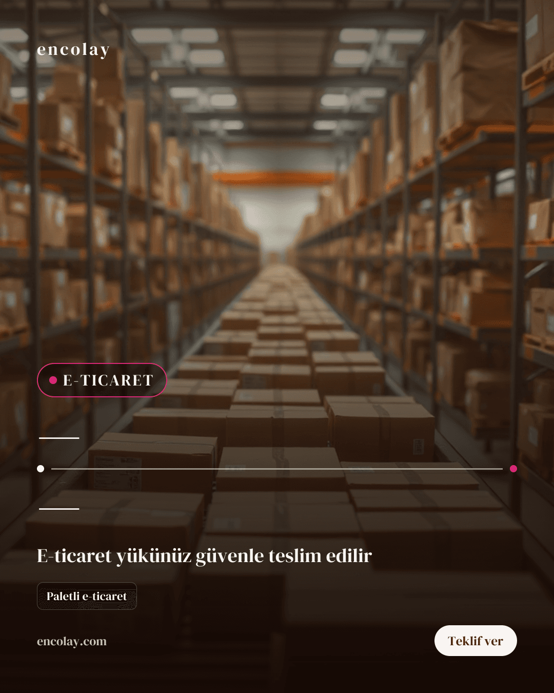 E-ticaret ürünleri karayolu taşıması