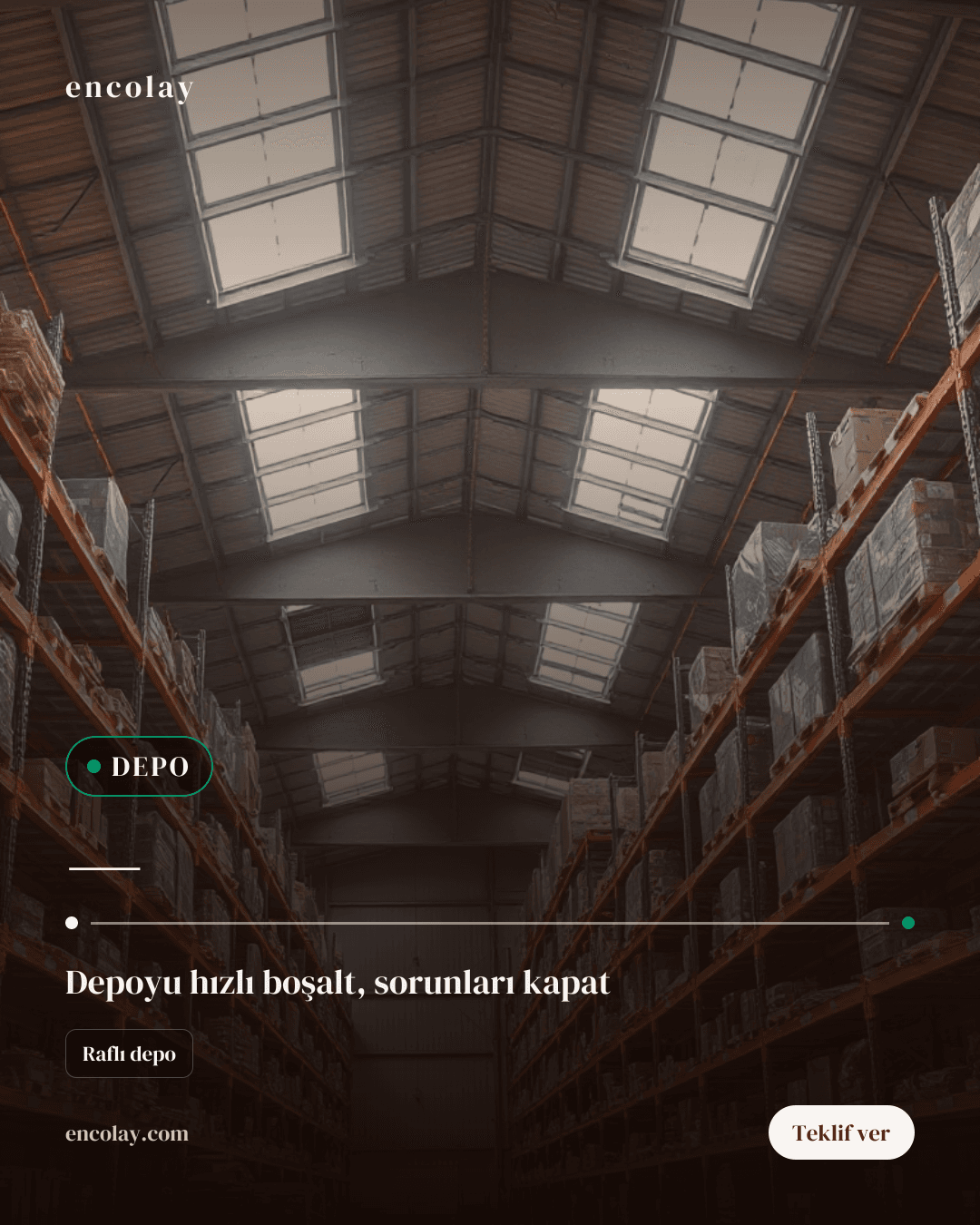 Depo Hizmetleri Talebi - Uluslararası
