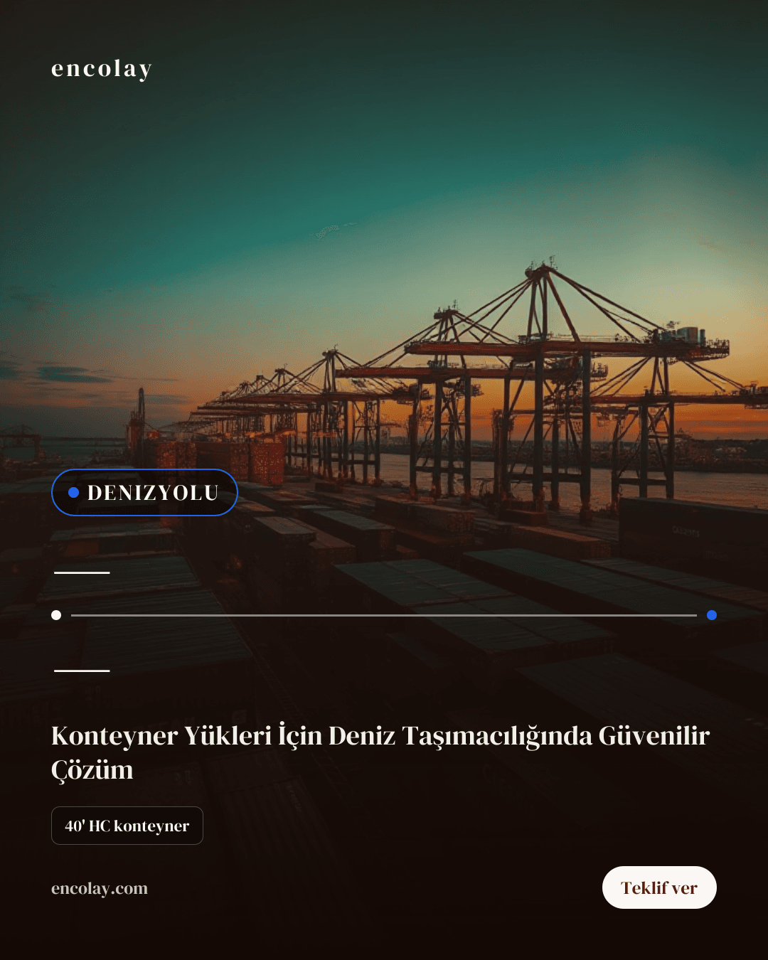 denizyolu taşıma talebi