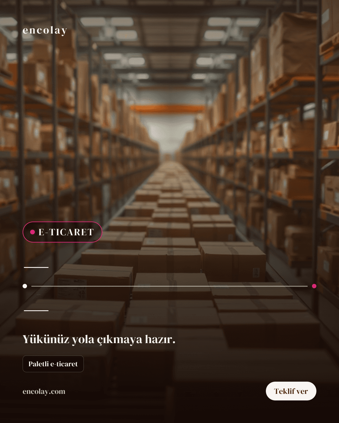 E-ticaret ürünleri karayolu taşıması