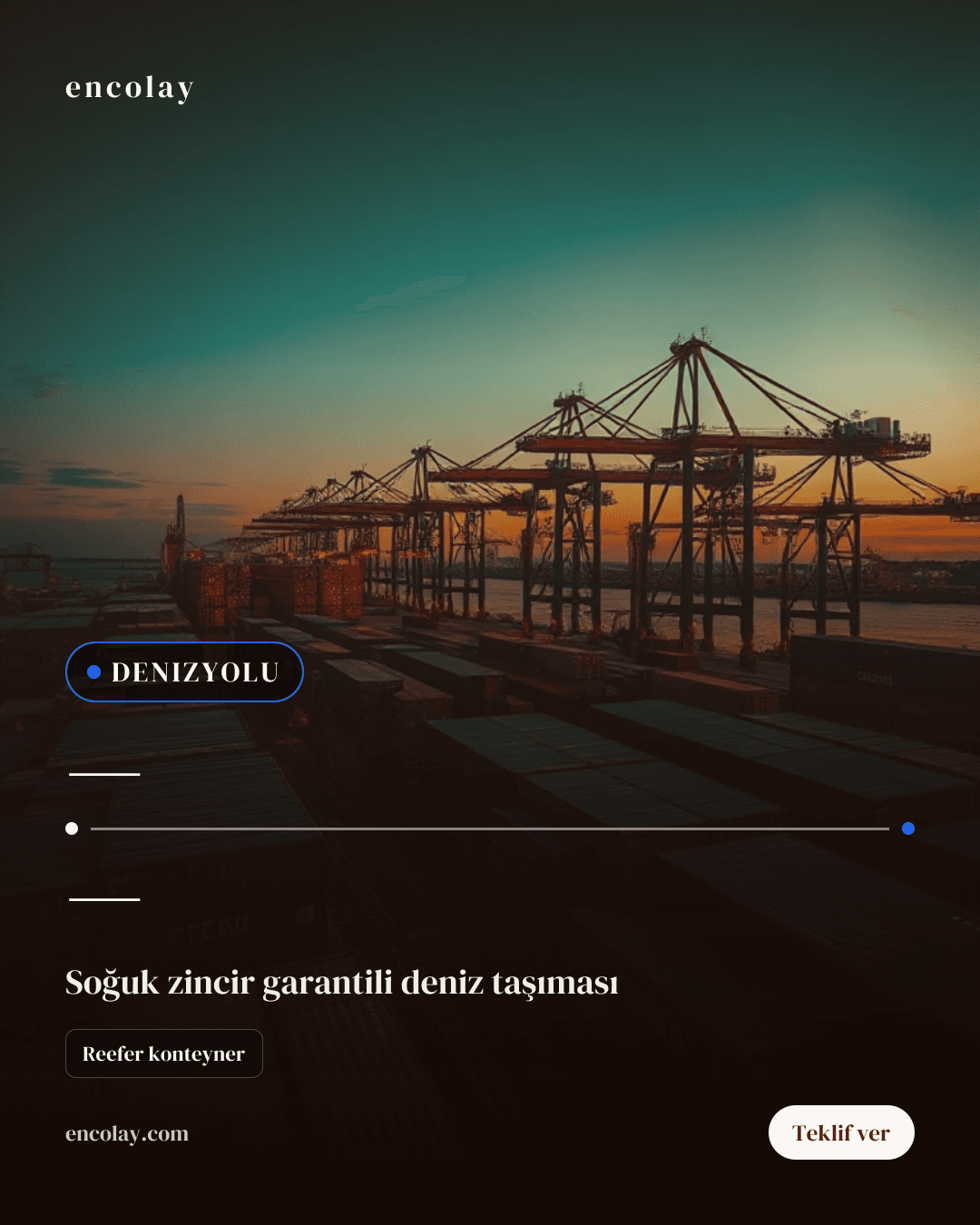 Hindistan-Türkiye Denizyolu Kargo Taşıma ve Gümrükleme