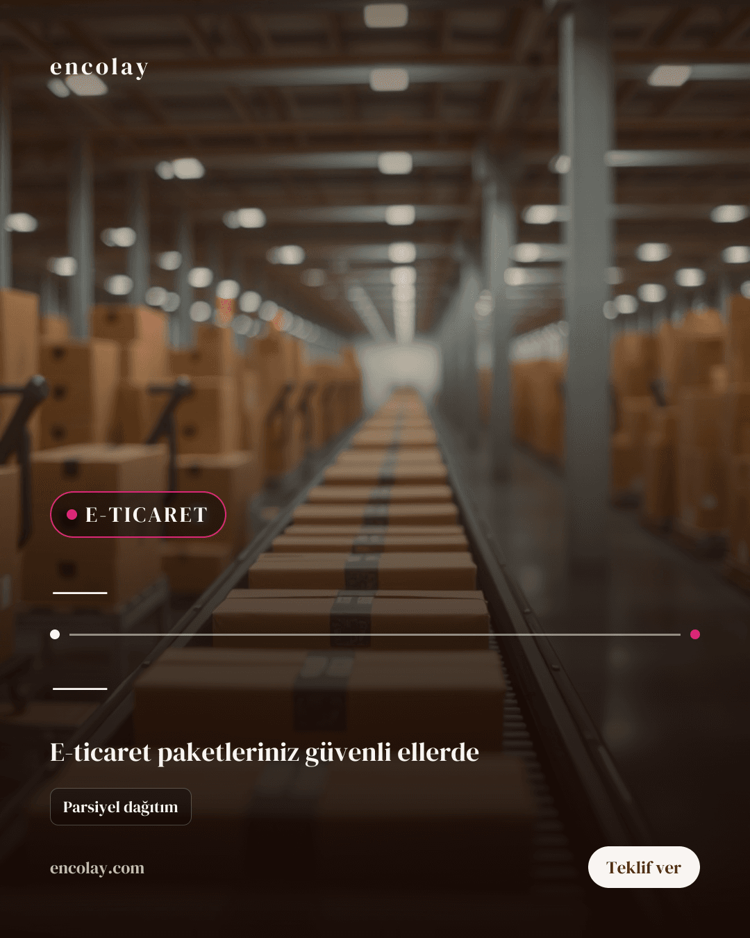 E-Ticaret Ürünleri için karayolu taşıma talebi