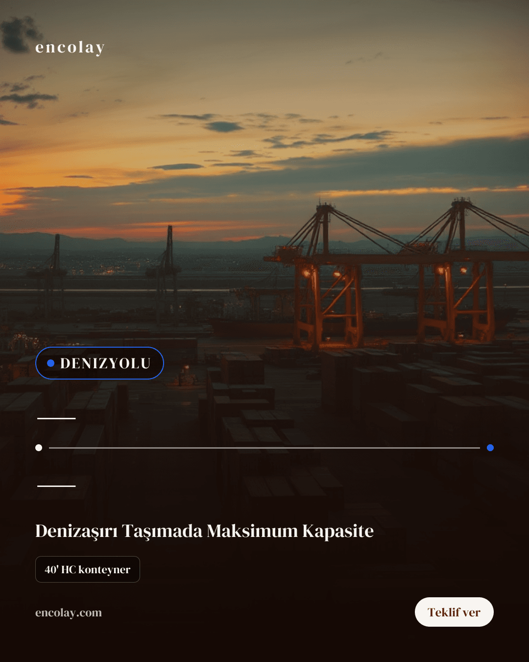 denizyolu taşıma talebi